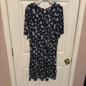 Fat Face Blue Midi Sundress Featuring Daisy’s